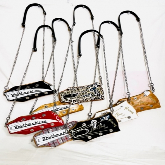 Guitar Head pouch Shoulder Chain Type